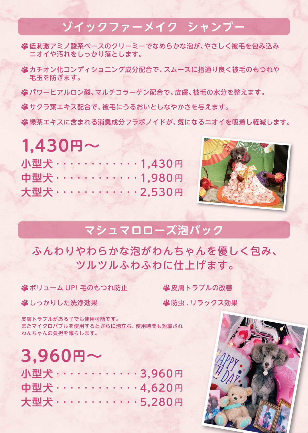 ゾイックファーメイクシャンプー